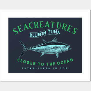 BLUEFIN TUNA Posters and Art